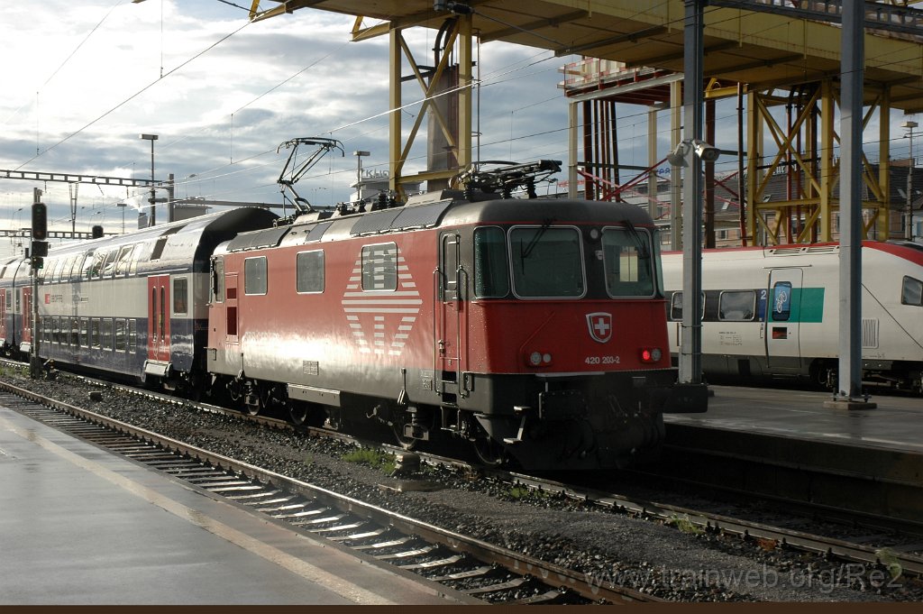 2389-0029-090512.jpg - SBB-CFF Re 420.203-2 (Re 91 85 4 420 203-2 CH-SBB) / Zürich HB 9.5.2012