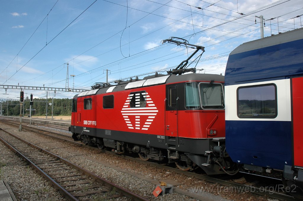 2505-0008-190712.jpg - SBB-CFF Re 420.203-2 (Re 91 85 4 420 203-2 CH-SBB) / Hüntwangen-Wil 19.7.2012