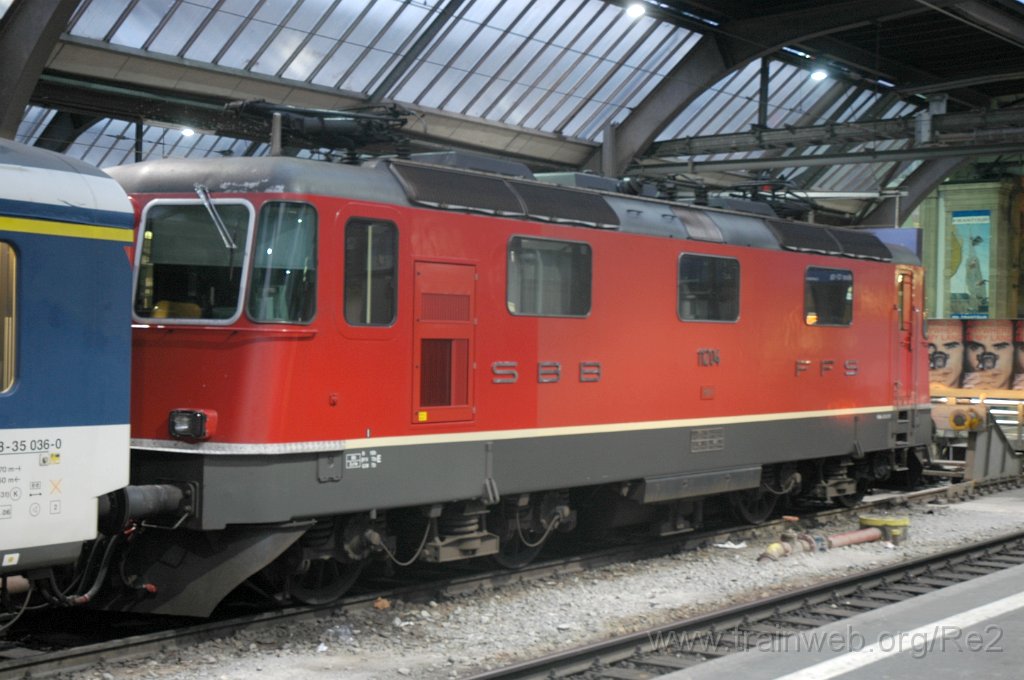 1796-0029-211009.jpg - SBB-CFF Re 4/4'' 11204 / Zürich HB 21.10.2009