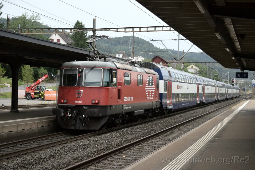 8700-0048-210723.jpg - SBB-CFF Re 420.204-0 (Re 91 85 4 420 204-0 CH-SBB) / Killwangen-Spreitenbach 21.7.2023