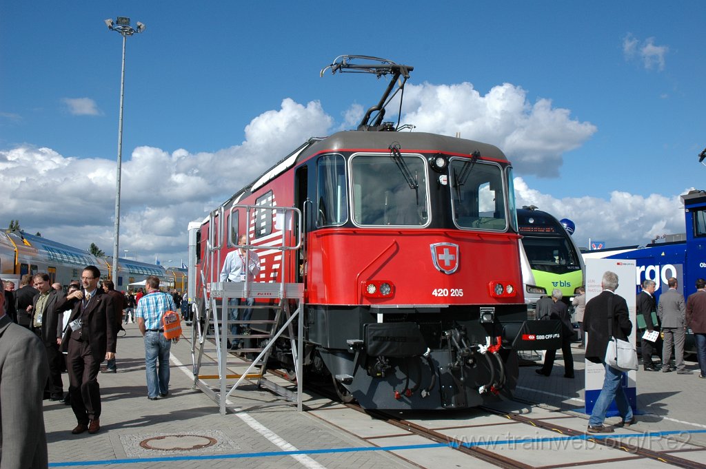 2621-0009-190912.jpg - SBB-CFF Re 420.205-7 (Re 91 85 4 420 205-7 CH-SBB) / Berlin Messe (Innotrans) 19.9.2012