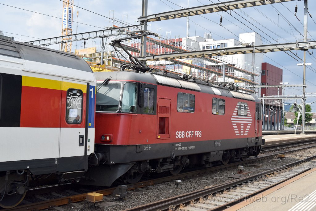 4524-0048-270617.jpg - SBB-CFF Re 420.205-7 (Re 91 85 4 420 205-7 CH-SBB) / Aarau 27.6.2017