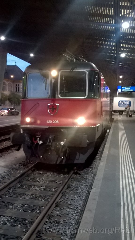 3672-0047-020915.jpg - SBB-CFF Re 420.206-5 (Re 91 85 4 420 206-5 CH-SBB) / Zürich HB 2.9.2015