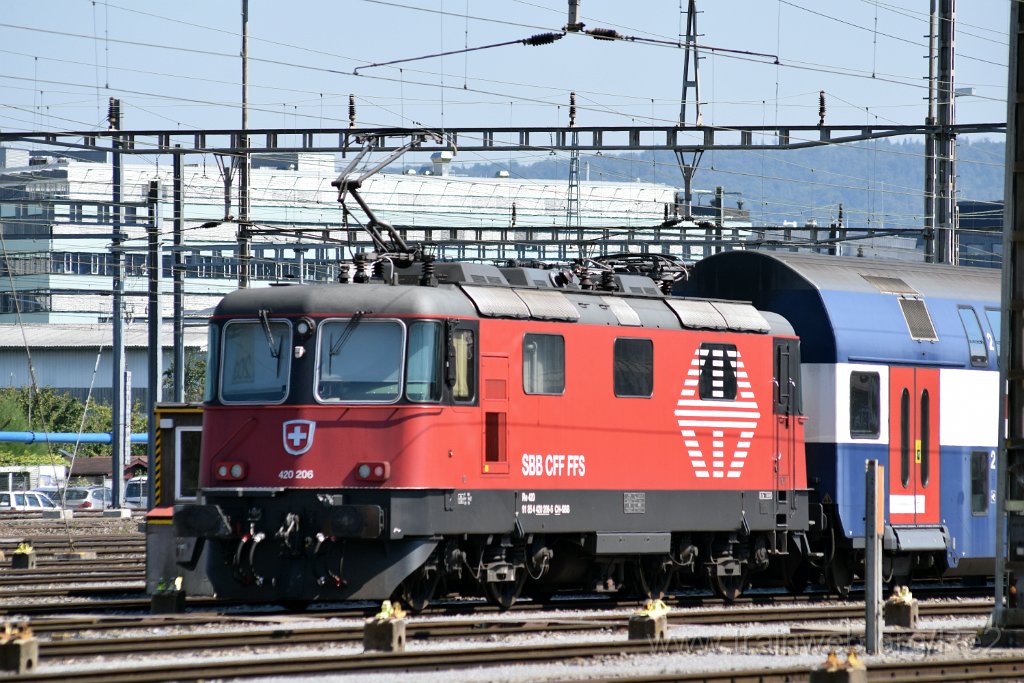 4118-0038-310816.jpg - SBB-CFF Re 420.206-5 (Re 91 85 4 420 206-5 CH-SBB) / Zürich-Mülligen 31.8.2016