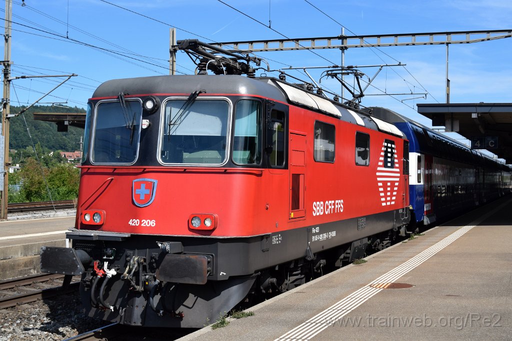 4539-0035-170717.jpg - SBB-CFF Re 420.206-5 (Re 91 85 4 420 206-5 CH-SBB) / Killwangen-Spreitenbach 17.7.2017