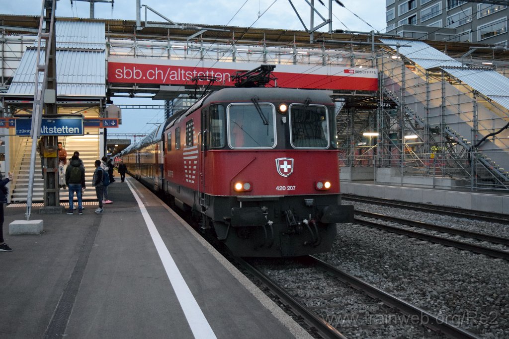5191-0035-071118.jpg - SBB-CFF Re 420.207-3 (Re 91 85 4 420 207-3 CH-SBB) / Zürich-Altstetten 7.11.2018