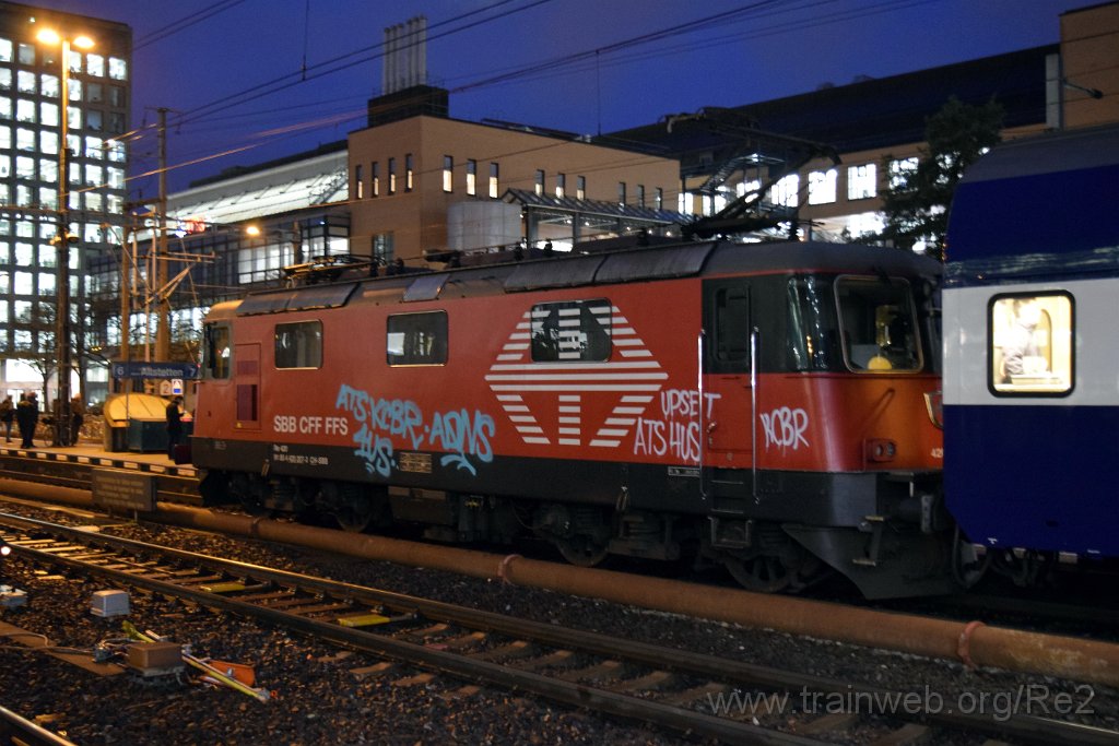 5222-0045-271118.jpg - SBB-CFF Re 420.207-3 (Re 91 85 4 420 207-3 CH-SBB) / Zürich-Altstetten 27.11.2018
