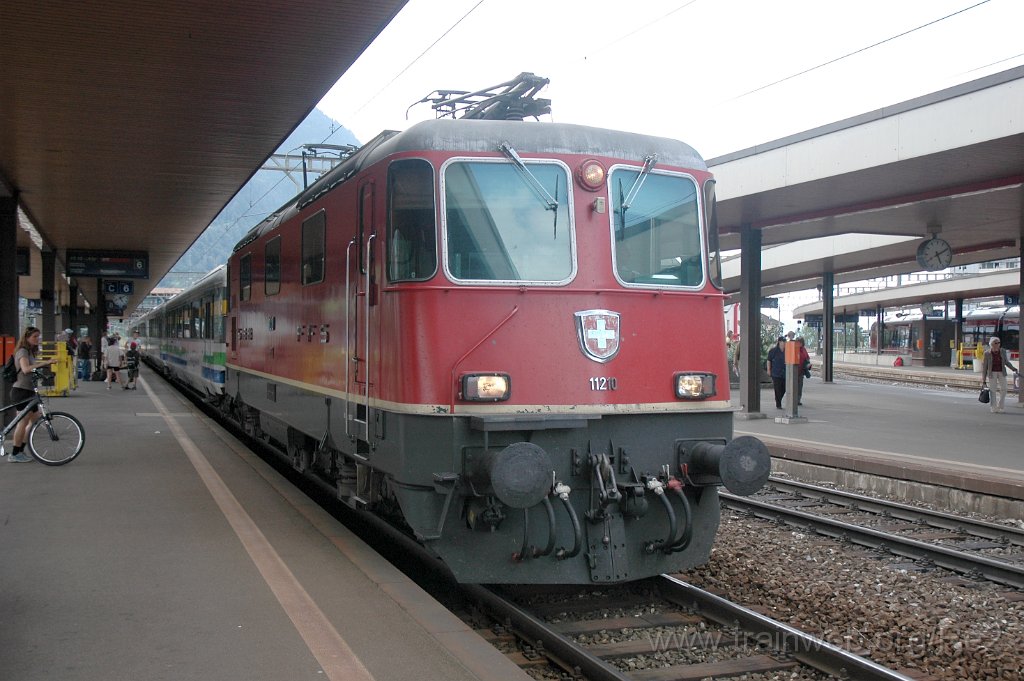 1702-0036-200709.jpg - SBB-CFF Re 4/4'' 11210 / Arth-Goldau 20.7.2009