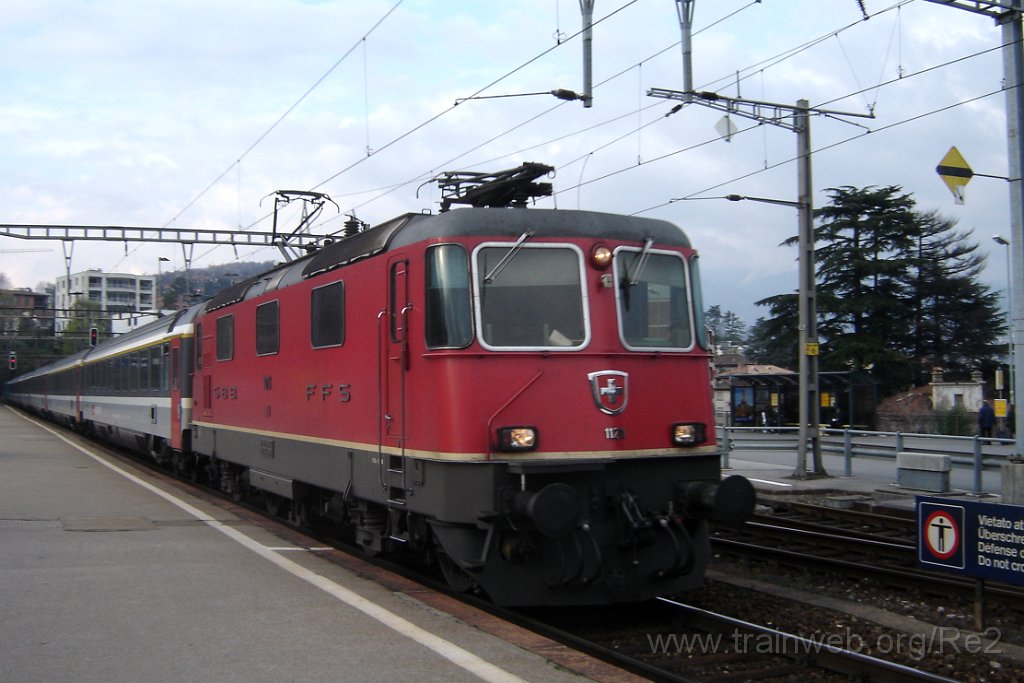 1304-0007-310307.jpg - SBB-CFF Re 4/4'' 11211 / Lugano 31.3.2007