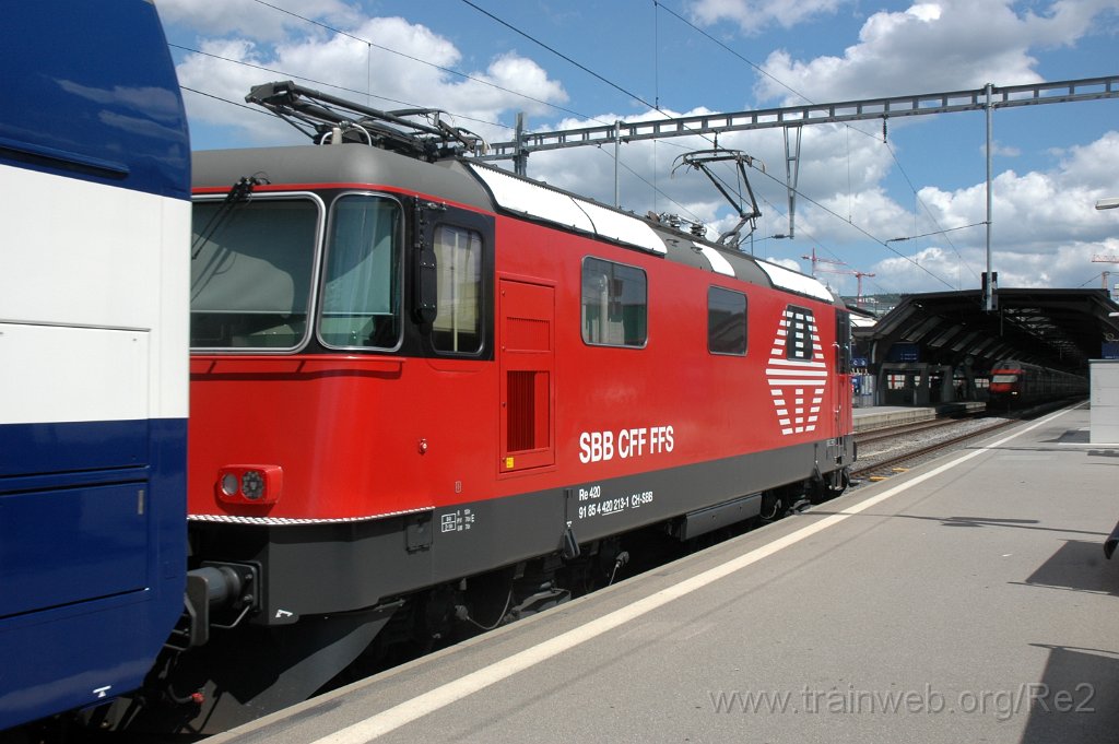 2500-0031-160712.jpg - SBB-CFF Re 420.213-1 (Re 91 85 4 420 213-1 CH-SBB) / Zürich HB 16.7.2012