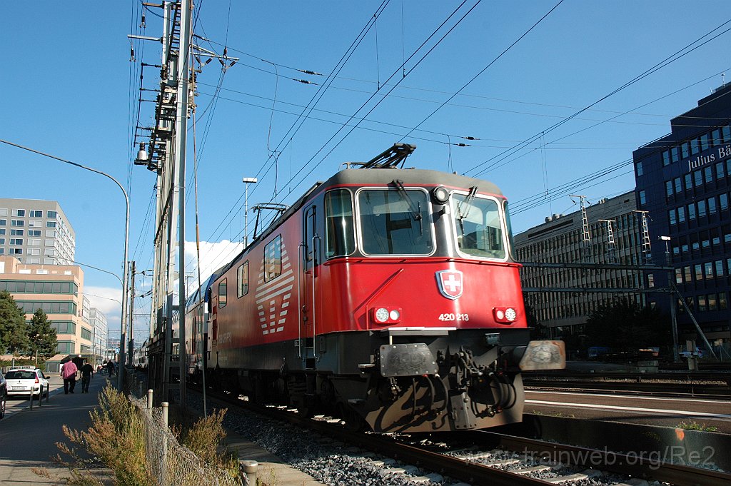 3265-0033-160914.jpg - SBB-CFF Re 420.213-1 (Re 91 85 4 420 213-1 CH-SBB) / Zürich-Altstetten 16.9.2014