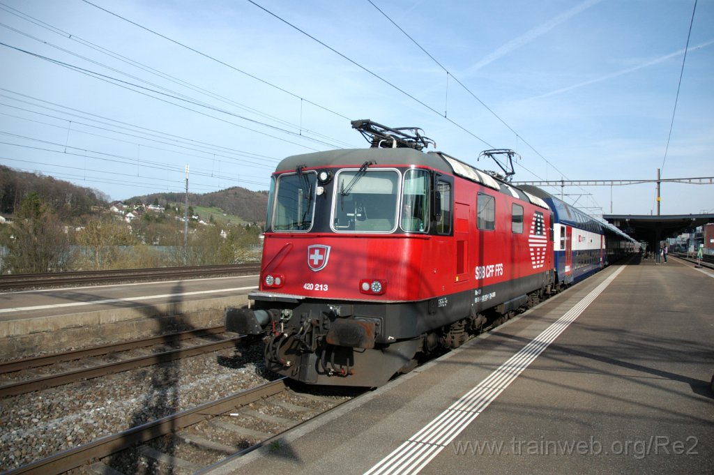 3538-0027-100415.jpg - SBB-CFF Re 420.213-1 (Re 91 85 4 420 213-1 CH-SBB) / Killwangen-Spreitenbach 10.4.2015