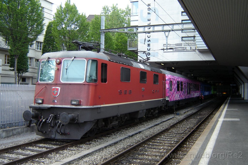 1336-0001-150507.jpg - SBB-CFF Re 4/4'' 11214 / Luzern 15.5.2007