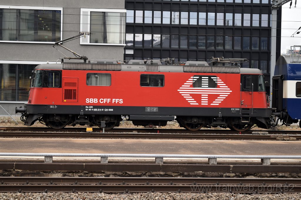 4382-0036-010317.jpg - SBB-CFF Re 420.214-9 (Re 91 85 4 420 214-9 CH-SBB) / Zürich-Altstetten 1.3.2017