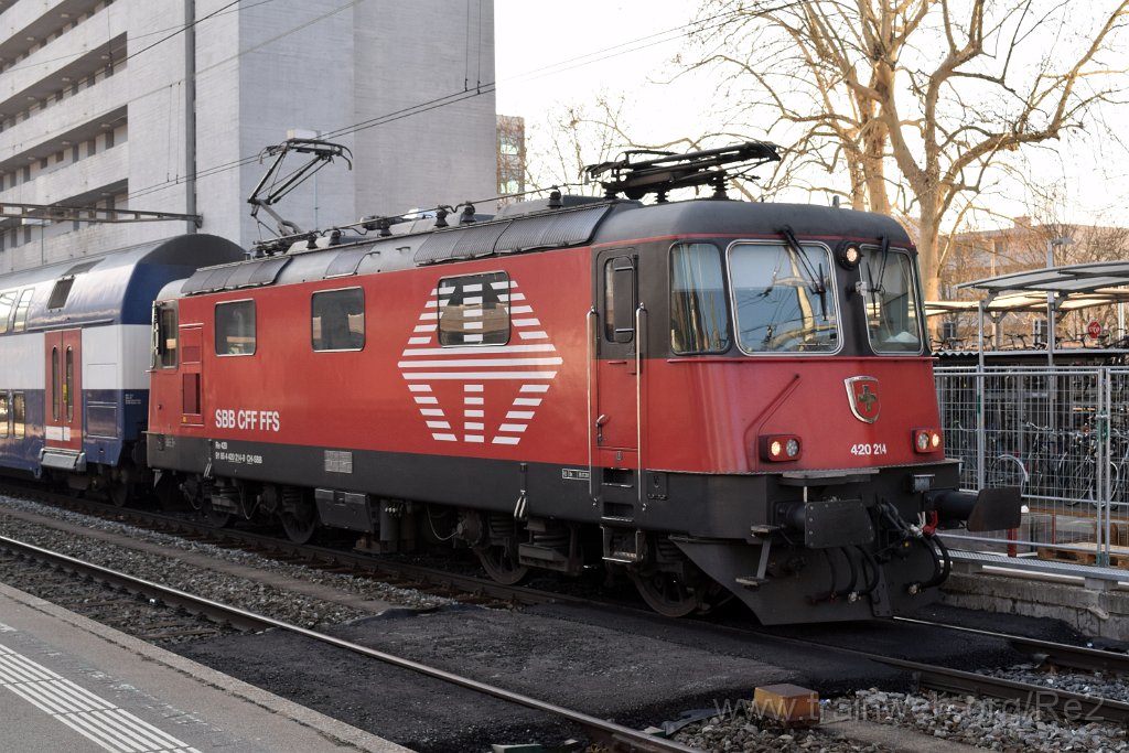 5320-0010-280219.jpg - SBB-CFF Re 420.214-9 (Re 91 85 4 420 214-9 CH-SBB) / Zürich-Altstetten 28.2.2019
