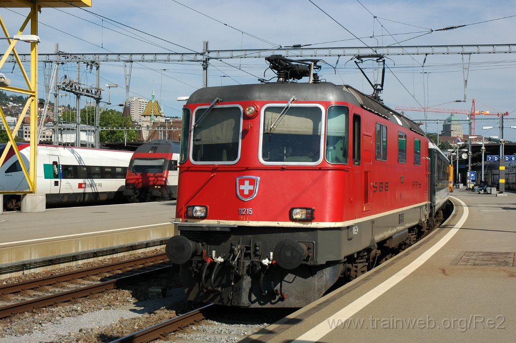 1709-0040-050809.jpg - SBB-CFF Re 4/4'' 11215 / Zürich HB 5.8.2009