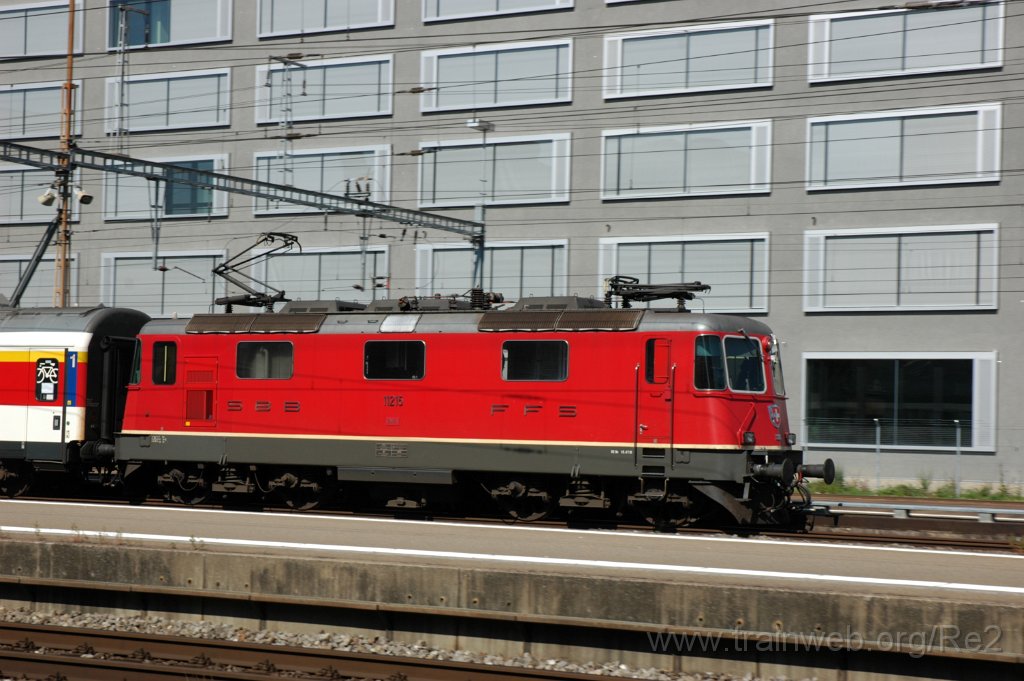 3264-0029-160914.jpg - SBB-CFF Re 4/4'' 11215 / Zürich-Altstetten 16.9.2014