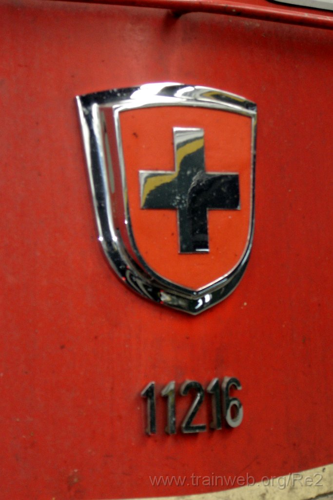 1196-0005-250606.jpg - SBB-CFF Re 4/4'' 11216 / Zürich HB 25.6.2006