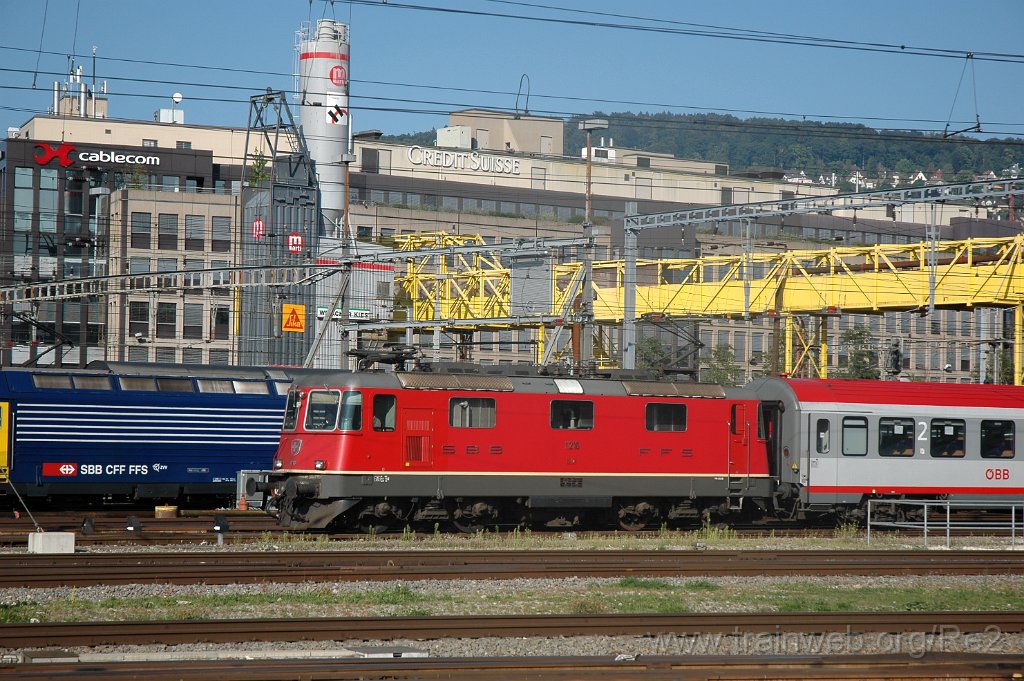 1552-0021-300808.jpg - SBB-CFF Re 4/4'' 11216 / Zürich HB 30.8.2008