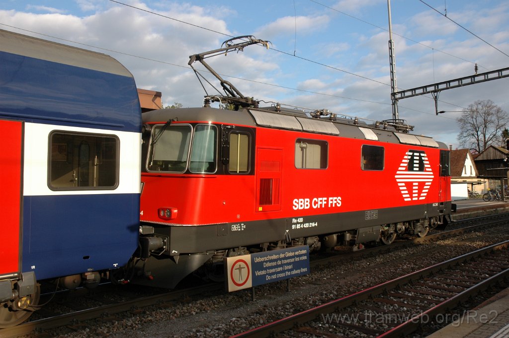 2353-0032-300312.jpg - SBB-CFF Re 420.216-4 (Re 91 85 4 420 216-4 CH-SBB) / Bülach 30.3.2012