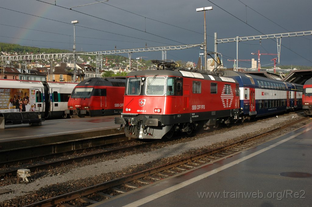 2389-0013-090512.jpg - SBB-CFF Re 420.216-4 (Re 91 85 4 420 216-4 CH-SBB) / Zürich HB 9.5.2012