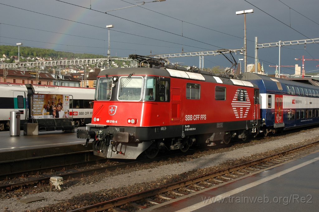 2389-0014-090512.jpg - SBB-CFF Re 420.216-4 (Re 91 85 4 420 216-4 CH-SBB) / Zürich HB 9.5.2012