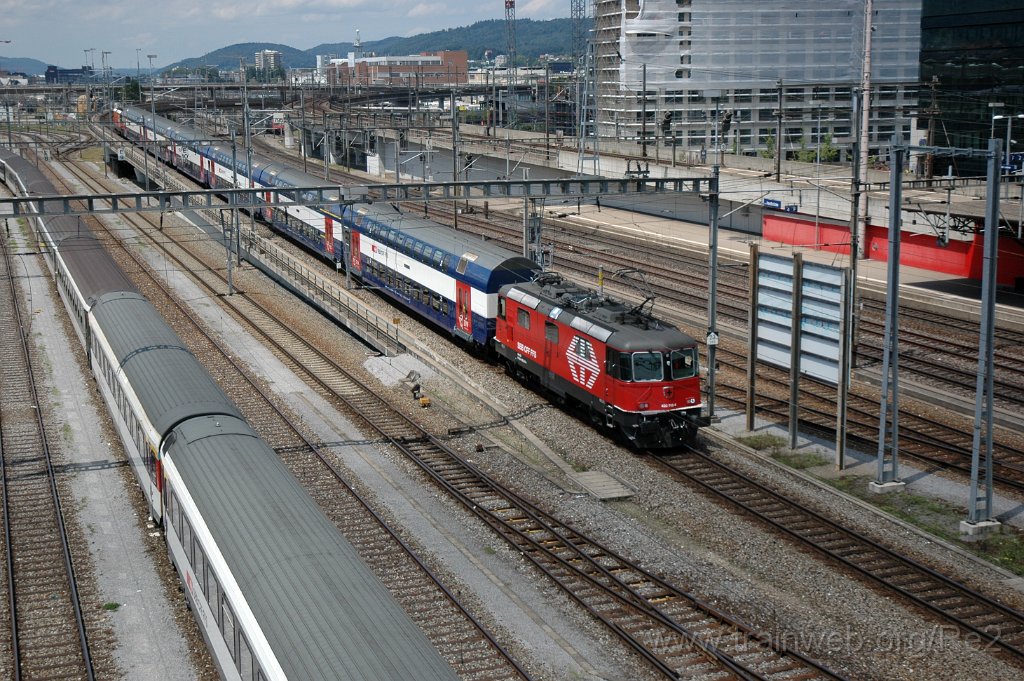 2495-0002-100712.jpg - SBB-CFF Re 420.216-4 (Re 91 85 4 420 216-4 CH-SBB) / Zürich-Hardbrücke 10.7.2012
