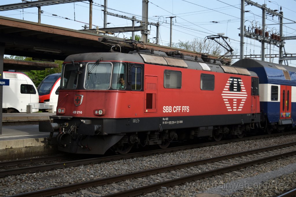 9083-0004-290424.jpg - SBB-CFF Re 420.216-4 (Re 91 85 4 420 216-4 CH-SBB) / Dietikon 29.4.2024