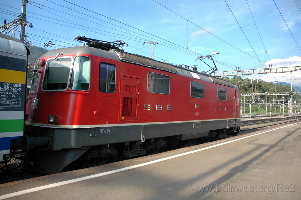 2915-0004-160813.jpg - SBB-CFF Re 4/4'' 11217 / Arth-Goldau 16.8.2013