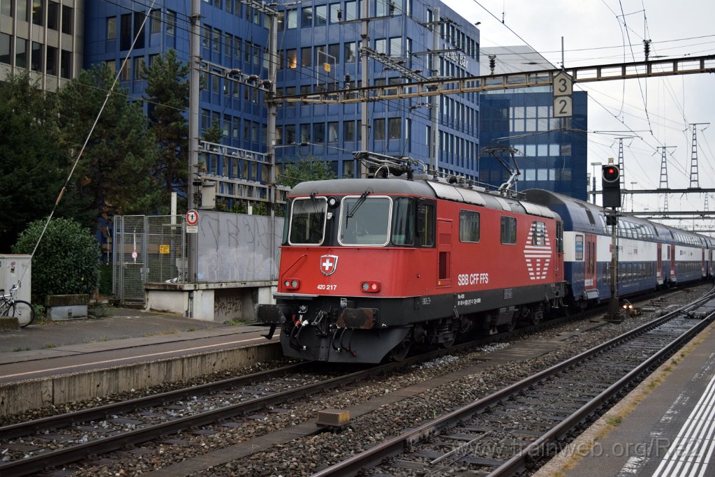 4149-0039-190916.jpg - SBB-CFF Re 420.217-2 (Re 91 85 4 420 217-2 CH-SBB) / Zürich-Altstetten 19.9.2016