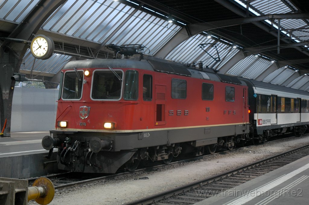 1796-0036-211009.jpg - SBB-CFF Re 4/4'' 11218 / Zürich HB 21.10.2009