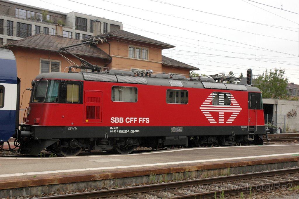 3222-0007-060814.jpg - SBB-CFF Re 420.218-0 (Re 91 85 4 420 218-0 CH-SBB) / Winterthur 6.8.2014