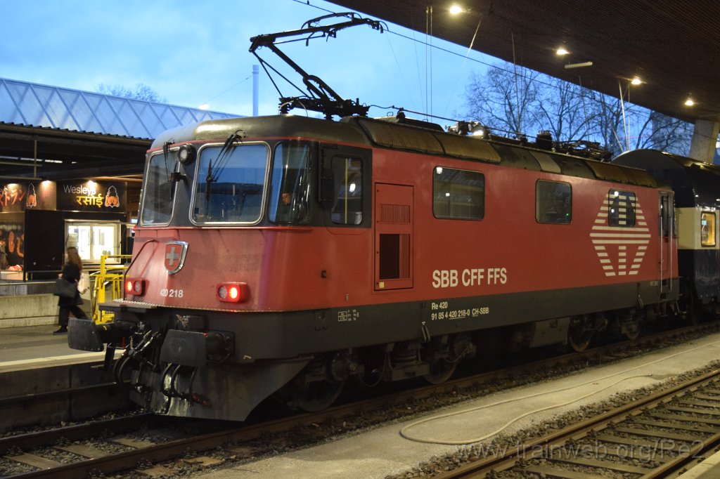 8941-0001-260124.jpg - SBB-CFF Re 420.218-0 (Re 91 85 4 420 218-0 CH-SBB) / Zürich HB 26.1.2024