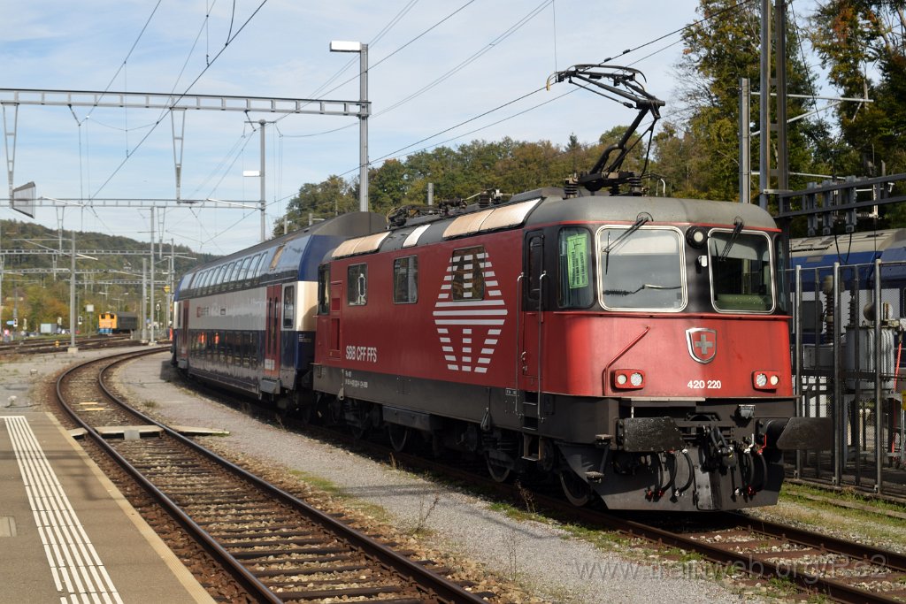 8233-0031-161022.jpg - SBB-CFF Re 420.220-6 (Re 91 85 4 420 220-6 CH-SBB) / Koblenz 16.10.2022