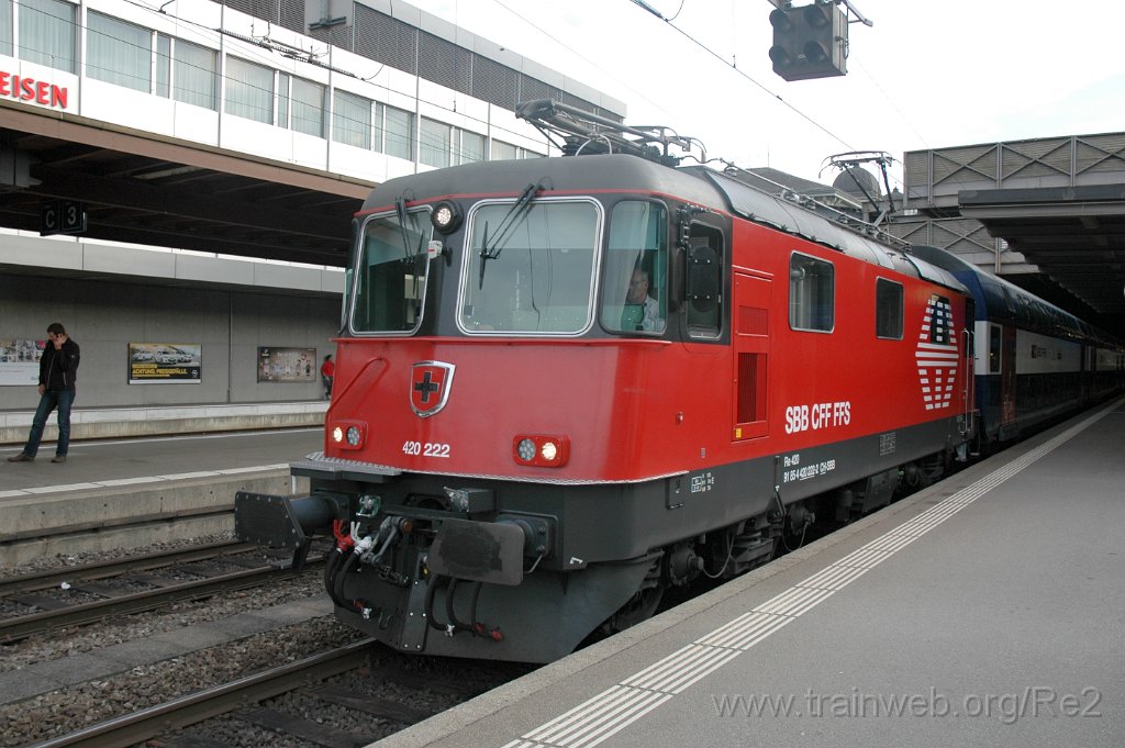 2954-0006-170913.jpg - SBB-CFF Re 420.222-2 (Re 91 85 4 420 222-2 CH-SBB) / Winterthur 17.9.2013