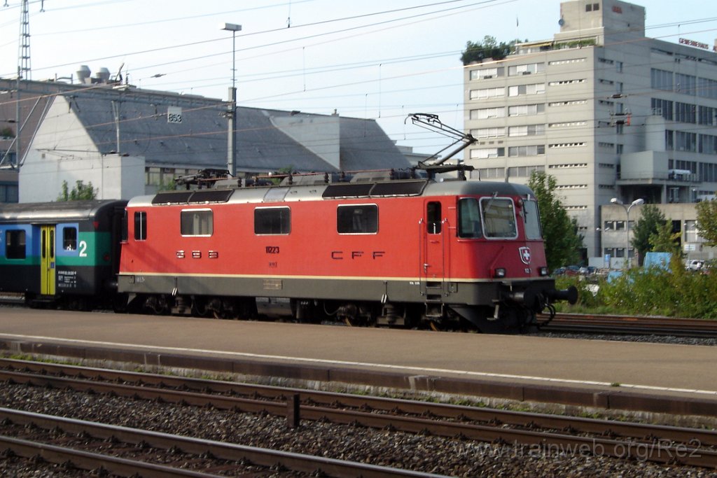 1217-0009-070906.jpg - SBB-CFF Re 4/4'' 11223 / Zürich-Altstetten 7.9.2006