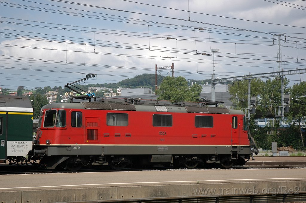 1668-0023-220509.jpg - SBB-CFF Re 4/4'' 11223 / Zürich-Altstetten 22.5.2009
