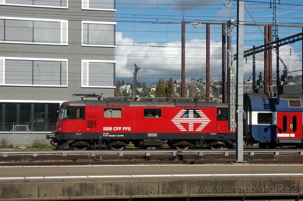 3371-0039-171014.jpg - SBB-CFF Re 420.223-0 (Re 91 85 4 420 223-0 CH-SBB) / Zürich-Altstetten 17.10.2014
