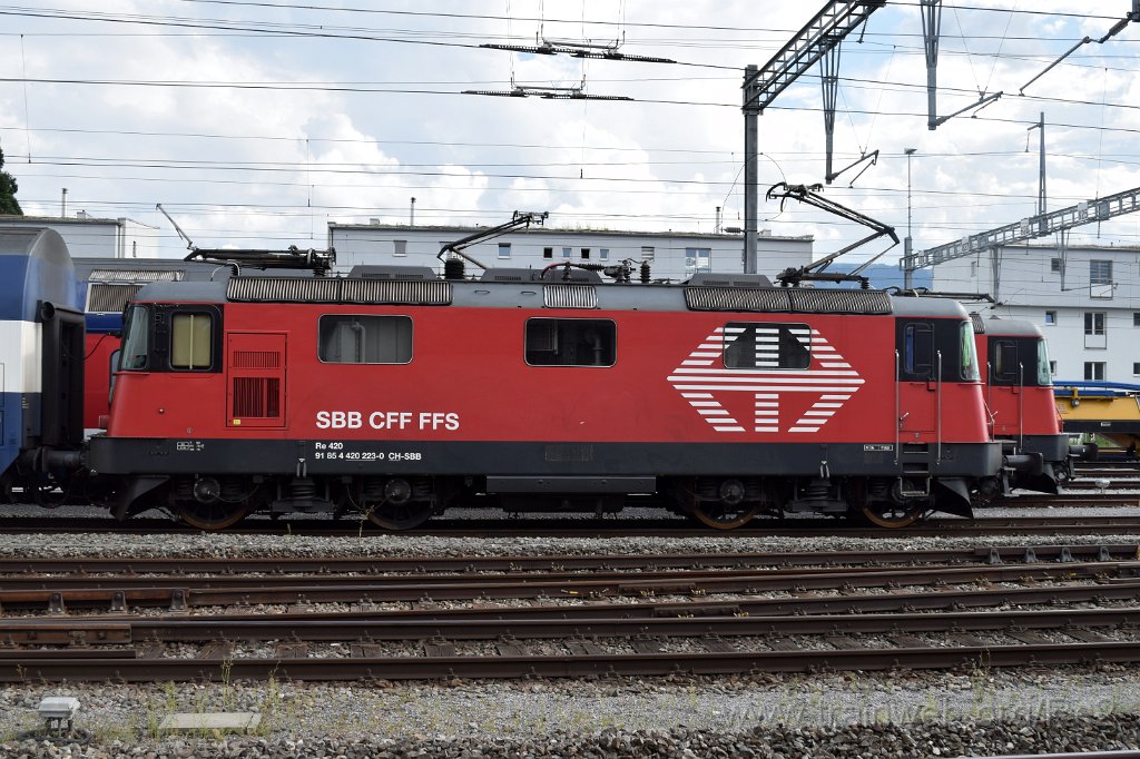 8173-0017-270822.jpg - SBB-CFF Re 420.223-0 (Re 91 85 4 420 223-0 CH-SBB) / Rapperswil 27.8.2022