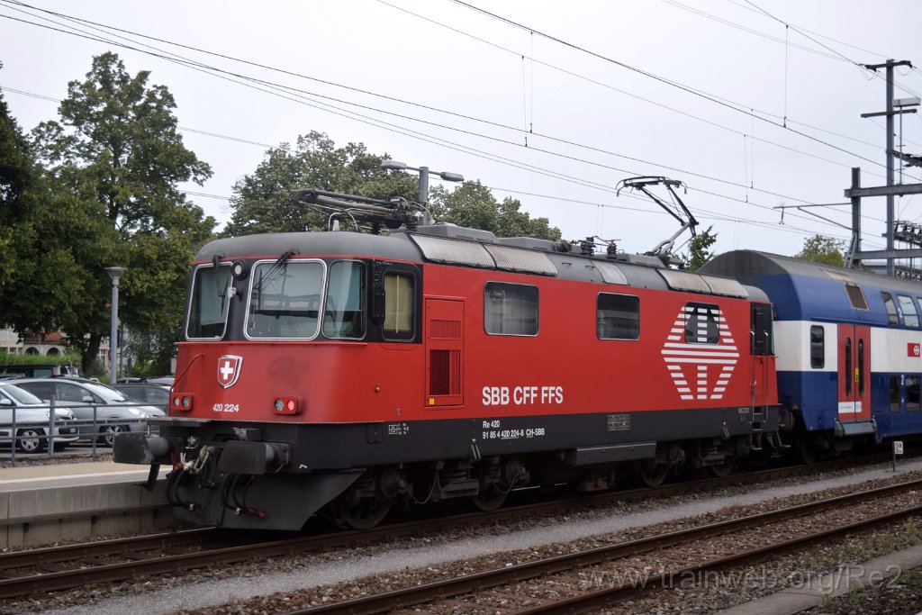 4067-0024-020816.jpg - SBB-CFF Re 420.224-8 (Re 91 85 4 420 224-8 CH-SBB) / Weinfelden 2.8.2016