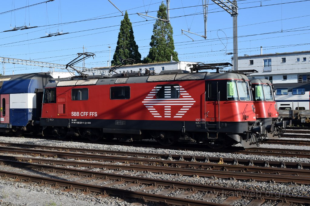 5645-0020-040819.jpg - SBB-CFF Re 420.224-8 (Re 91 85 4 420 224-8 CH-SBB) / Rapperswil 4.8.2019