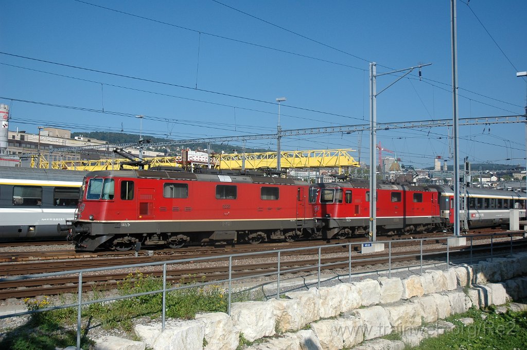 1551-0027-300808.jpg - SBB-CFF Re 4/4'' 11225 + SBB-CFF Re 4/4'' 11192 / Zürich HB 30.8.2008