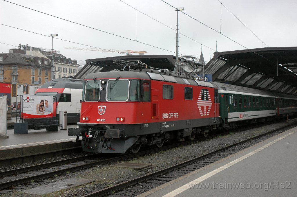 2771-0041-200413.jpg - SBB-CFF Re 420.225-5 (Re 91 85 4 420 225-5 CH-SBB) / Zürich HB 20.4.2013