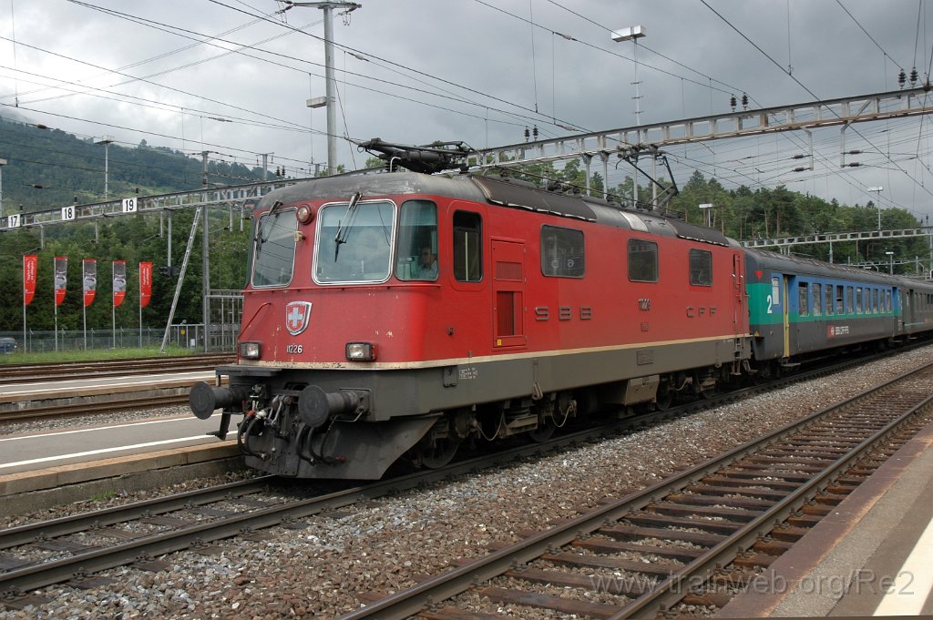 2477-0035-030712.jpg - SBB-CFF Re 4/4'' 11226 / Arth-Goldau 3.7.2012