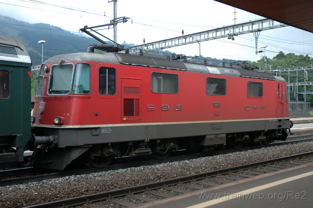 2482-0016-030712.jpg - SBB-CFF Re 4/4'' 11226 / Arth-Goldau 3.7.2012