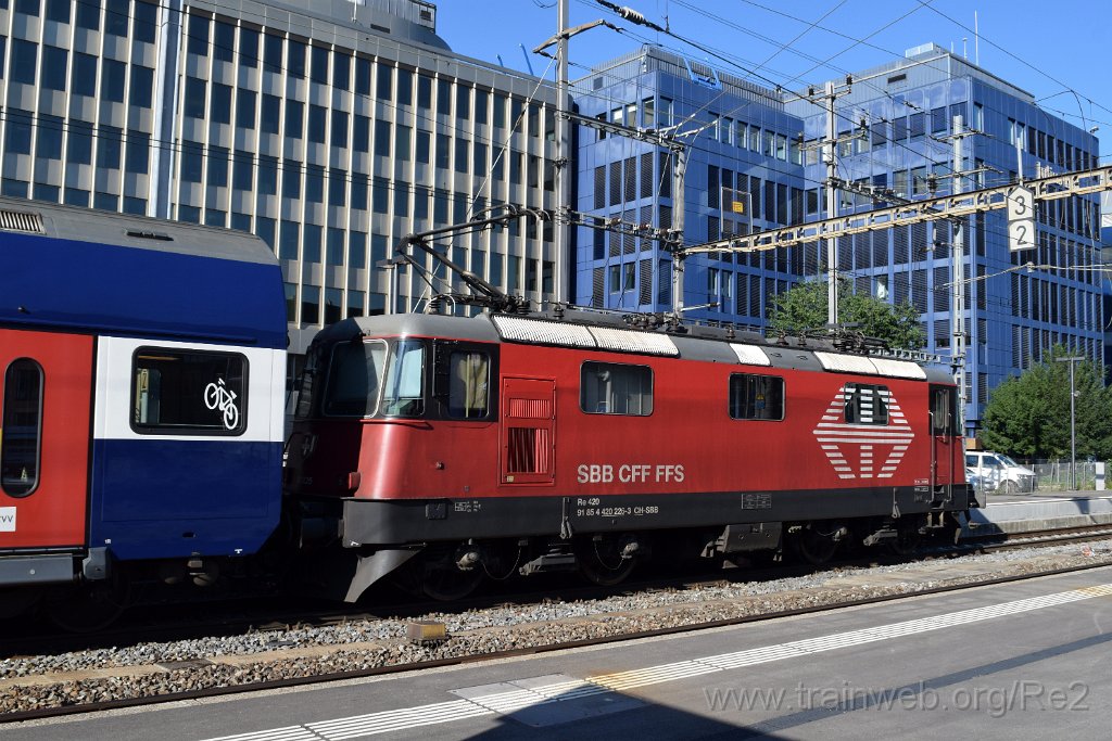 7123-0010-060820.jpg - SBB-CFF Re 420.226-3 (Re 91 85 4 420 226-3 CH-SBB) / Zürich-Altstetten 6.8.2020