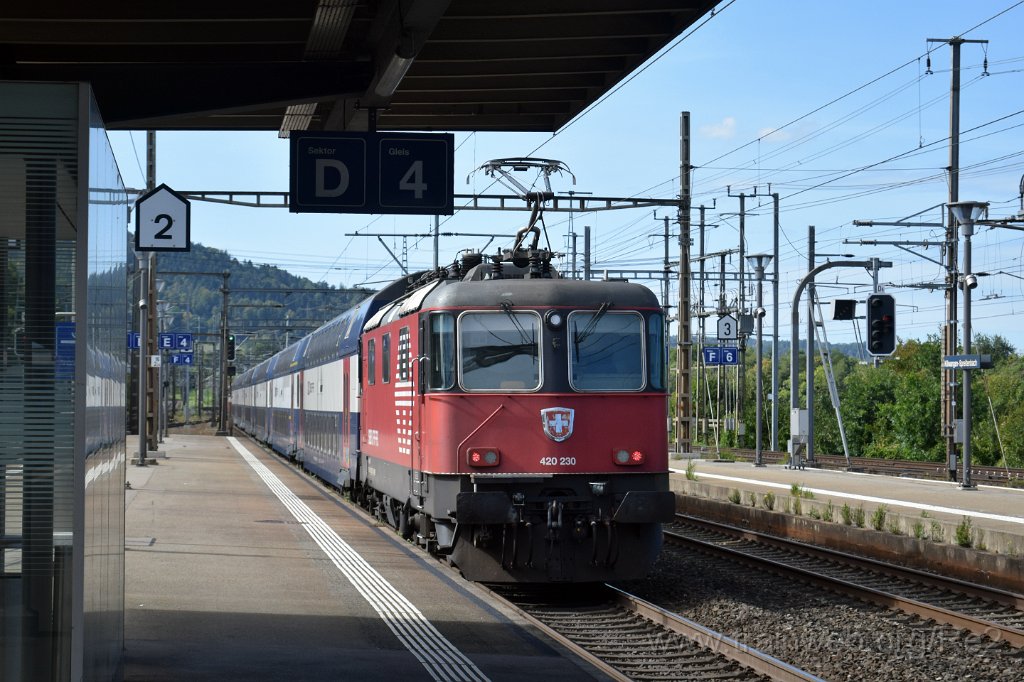 10024-0039-170925.jpg - SBB-CFF Re 420.230 (Re 91 85 4 420 222-2 CH-SBB) / Killwangen-Spreitenbach 17.9.2025