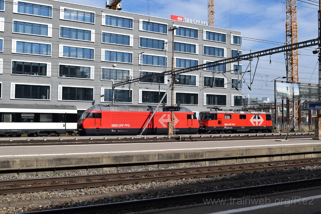 3691-0003-021015.jpg - SBB-CFF Re 460.018-5 + SBB-CFF Re 420.230-5 (Re 91 85 4 420 230-5 CH-SBB) / Zürich-Altstetten 2.10.2015