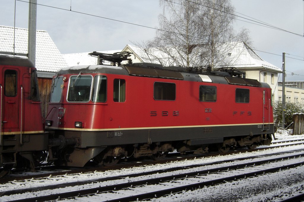 1293-0012-190307.jpg - SBB-CFF Re 4/4'' 11238 / Hinwil 19.3.2007