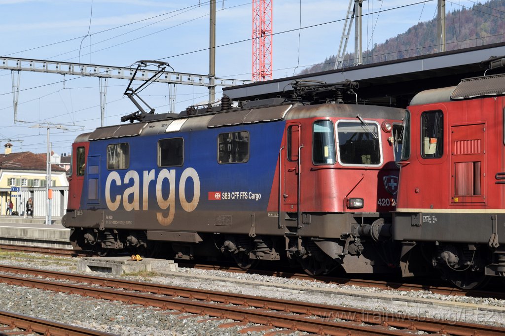 5192-0020-101118.jpg - SBBC Re 420.241-2 (Re 91 85 4 420 241-2 CH-SBBC) / Wattwil 10.11.2018